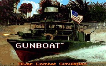 Gunboat - River Combat Simulation_Disk1 screen shot title